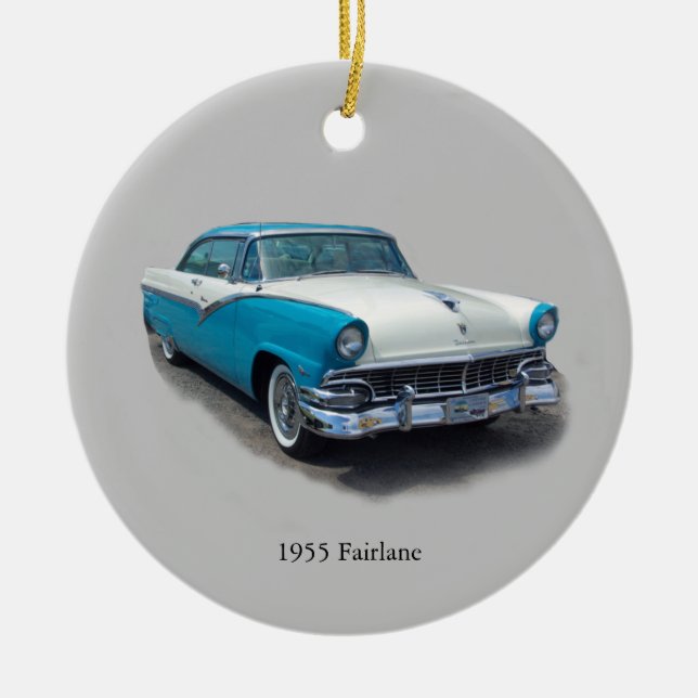 1955 Fairlane ornament (Front)