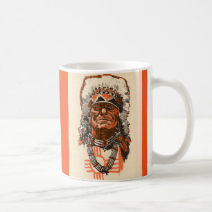 1955 Indian chief Coffee Mug