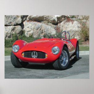 1955 Maserati A6GC5 Roadster Poster