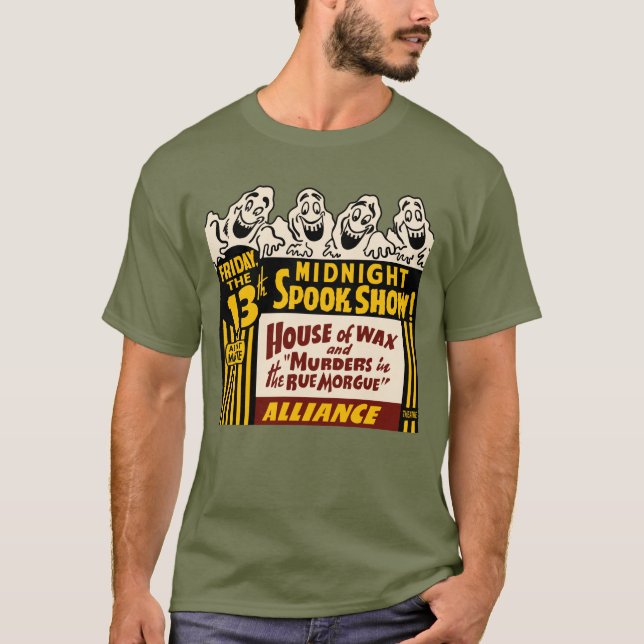 1955 - Midnight Spook Show T-Shirt (Front)