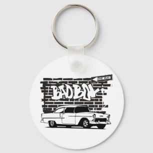 1955 Vintage Chevy Bad Boy Key Ring