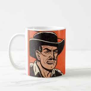 1955 Western bad guy from Billy the Kid comics Coffee Mug