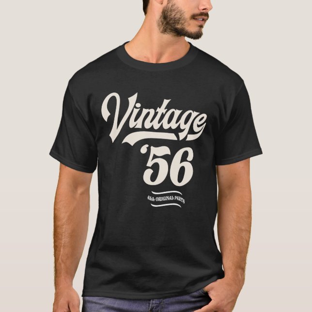 1956 68th Birthday Gifts 68 Year Old Men Women T-Shirt (Front)