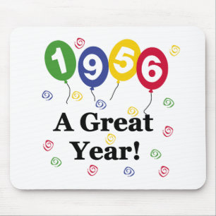 1956 A Great Year Birthday Mouse Pad