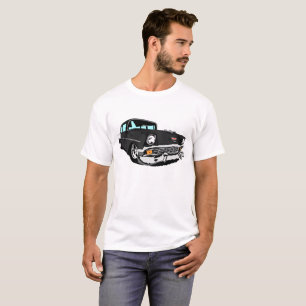 1956 Bel Air in Black T-Shirt