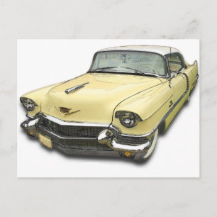 1956 Cadillac DeVille Postcard