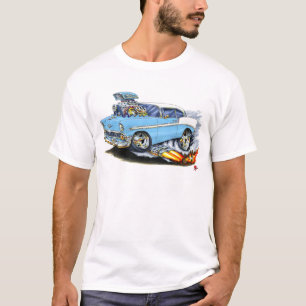 1956 Chevy 150-210 Lt Blue Car T-Shirt