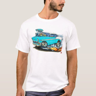 1956 Chevy 150-210 Turquoise Car T-Shirt