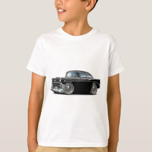 1956 Chevy Belair Black Car T-Shirt