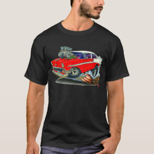 1956 Chevy Belair Red Car T-Shirt