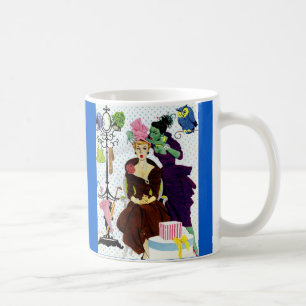 1956 Jealousy whispers into Gloria's ear Coffee Mug