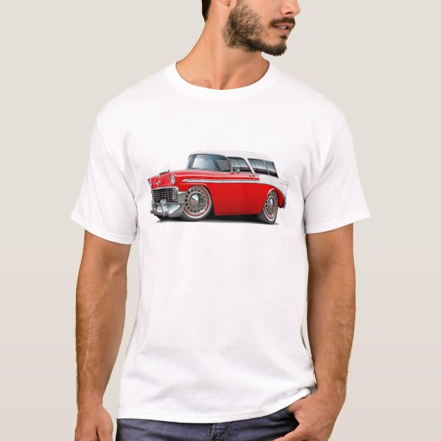 1956 Nomad Red-White Top Car (Front)