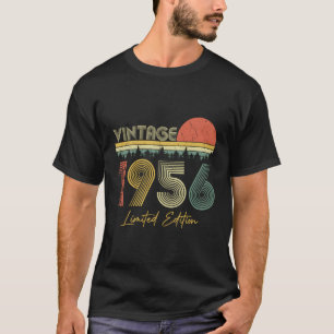 1956 Wedding Anniversary Born In 1956 Py T-Shirt
