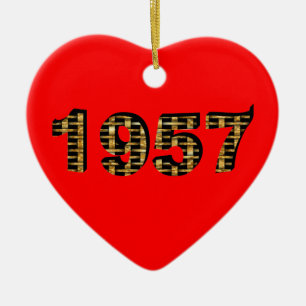 1957 CERAMIC ORNAMENT