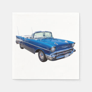 1957 Chevrolet Bel Air 2-door Convertible Napkin