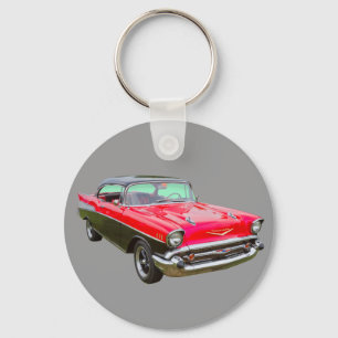 1957 Chevrolet Bel Air Classic Car Key Ring