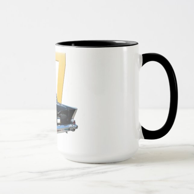 1957 Chevrolet Bel Aire Rear View Mug (Right)