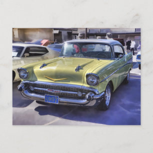 1957 CHEVROLET POSTCARD