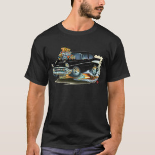 1957 Chevy 150-210 Black Car T-Shirt