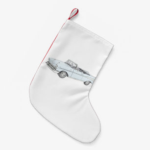 1957 Chevy Bel Air convertible Small Christmas Stocking
