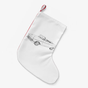 1957 Chevy Bel Air convertible Small Christmas Stocking