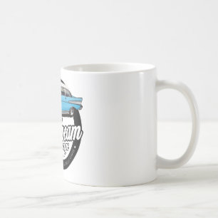 1957 Chevy Bel Air Garage Logo Coffee Mug