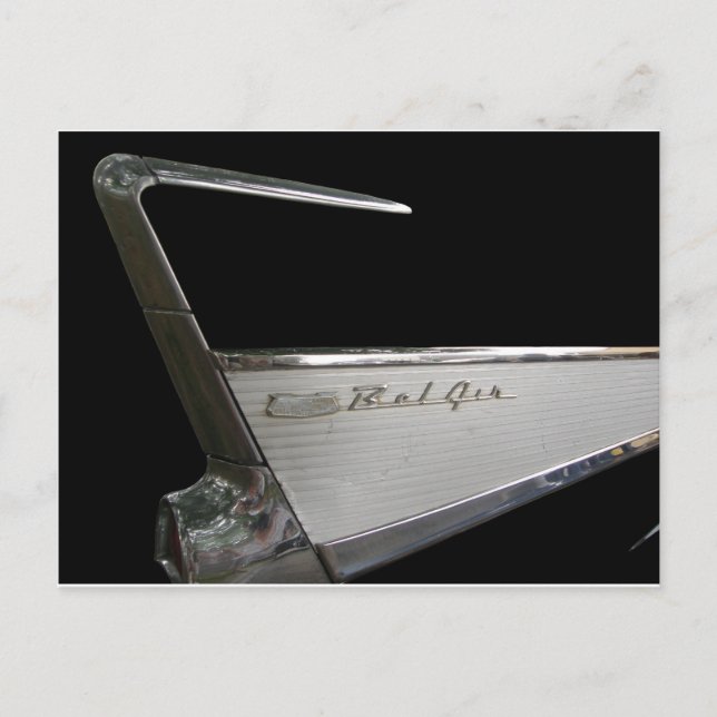 1957 Chevy Bel Air Postcard (Front)