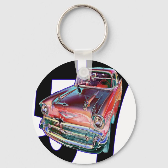 1957 Chevy Key Ring (Front)