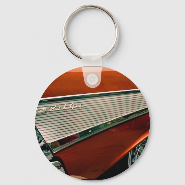 1957 Classic BelAir Chevy Key Ring (Front)