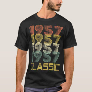 1957 Classic Birth Year Legends Gift Tshirt