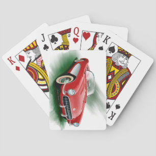 1957 Corvette Playing Cards
