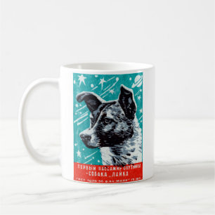 1957 Laika the Space Dog Coffee Mug