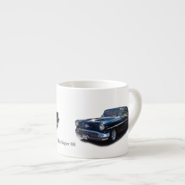 1957 Olds Super 88 espresso mug (Front Right)