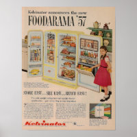 1957 Refrigerator Ad
