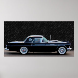 1957 T-BIRD POSTER
