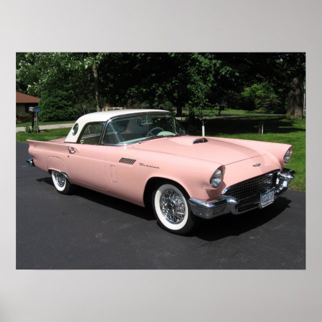 1957 Thunderbird Print (Front)