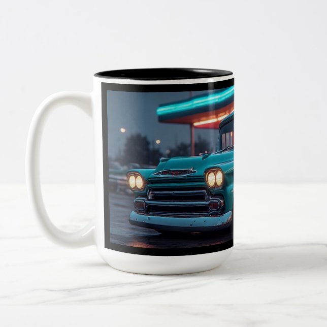 1958 Apache 3100 Two-Tone Coffee Mug (Left)
