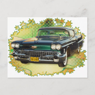 1958 CADILLAC #2 POSTCARD