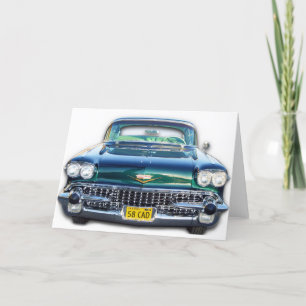 1958 CADILLAC CARD