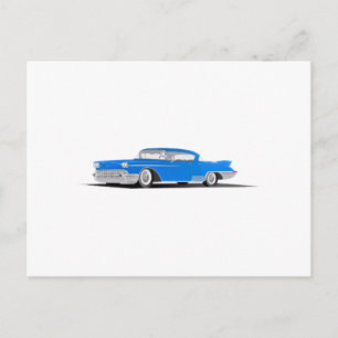 1958 Cadillac El Dorado Postcard
