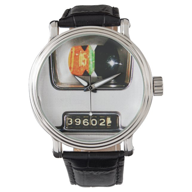 1958 Classic Car Speedometer and Odometer Watch (Front)