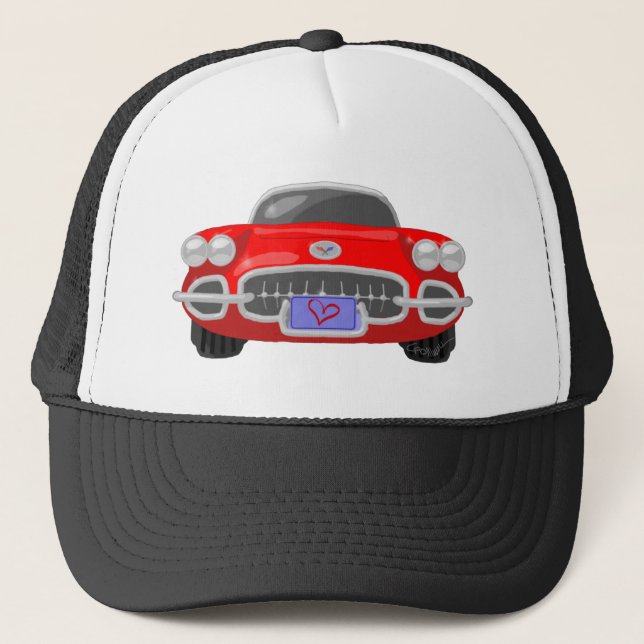 1958 Corvette Trucker Hat (Front)