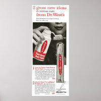 1958 Dr. West toothpaste