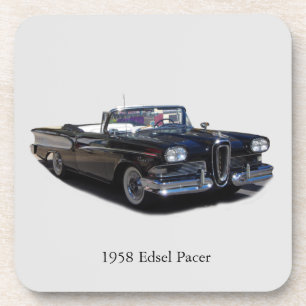 1958 Edsel Pacer coaster set
