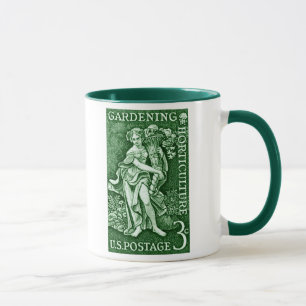 1958 Gardening + Horticulture Stamp Mug
