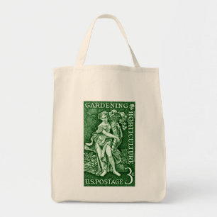 1958 Gardening + Horticulture Stamp Tote Bag