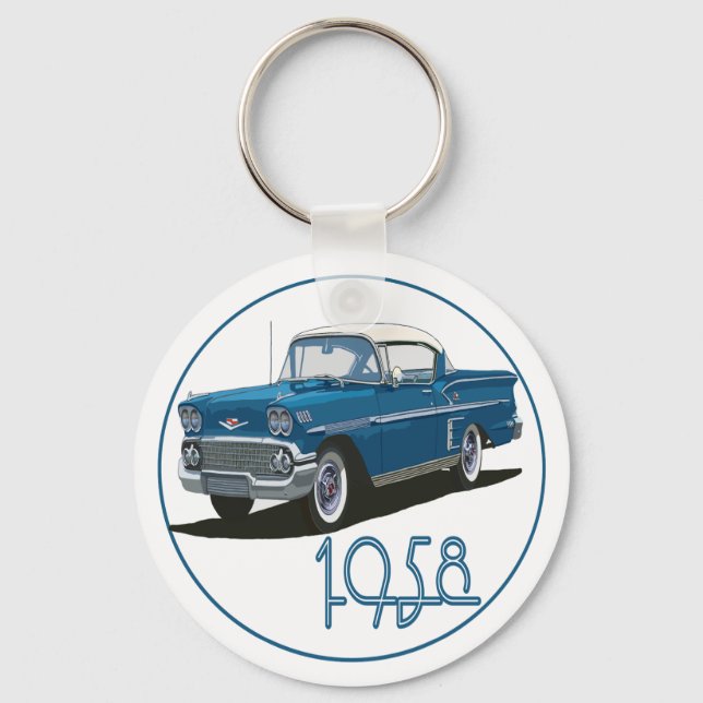 1958 Impala Key Ring (Front)