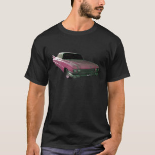 1959 Caddilac Big Pink Fins T-Shirt