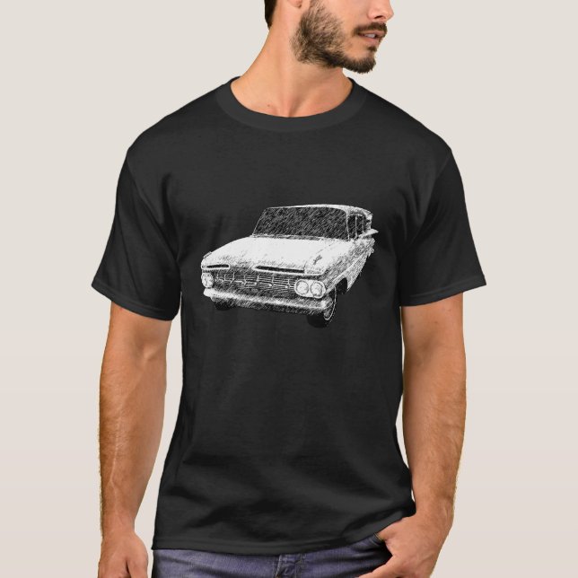 1959 Chevy Brookwood  T-Shirt (Front)