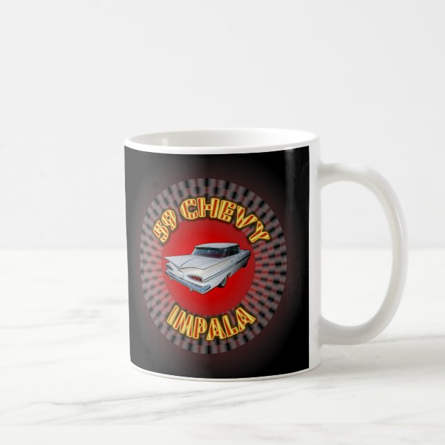 1959 Chevy Impala Mug. Coffee Mug (Right)